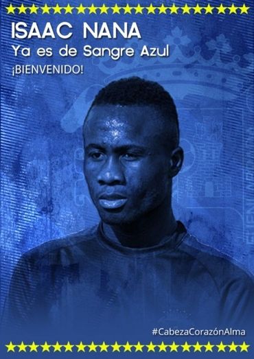 El excentrocampista albiazul Isaac Nana ficha por el Fuenlabrada
