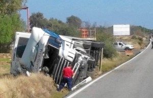 El Ayuntamiento de El Cerro de Andévalo lamenta un nuevo accidente 'sin que las autoridades solucionen el problema'