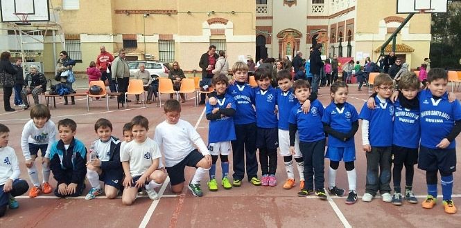 El Santo Angel acogerá este sábado a 300 alumnos de distintos colegios en una jornada de participación deportiva
