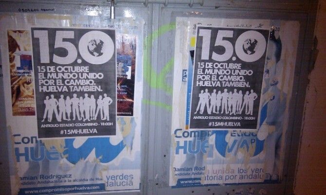 Todo listo para la manifestación del 15 de octubre