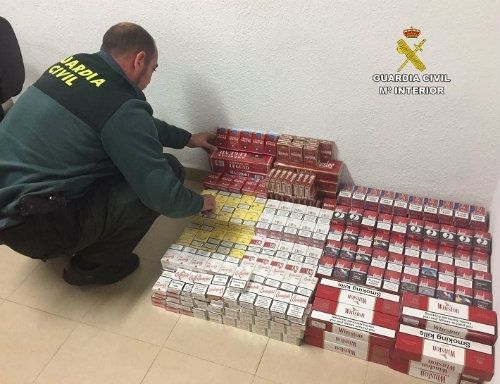 Reincide por cuarta vez en un delito de contrabando de cajetillas de tabaco en Isla Cristina