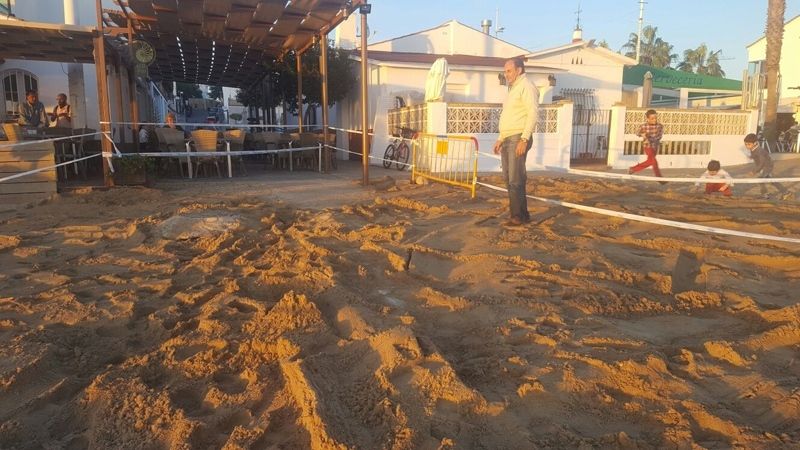 El Ayuntamiento de Cartaya y los agricultores hacen recuento de daños por el temporal para solicitar ayudas