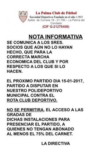 La Palma se pone seria con sus abonados