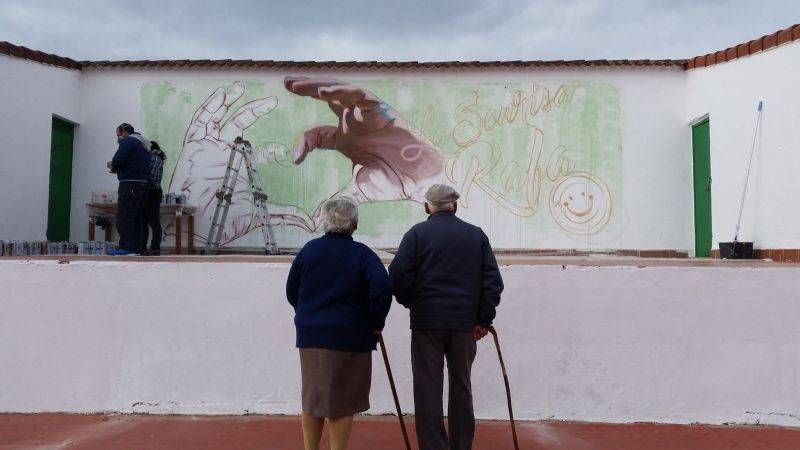 Emilio Martín, Rocío Espada, Manuel Romero e Isabel Carrillo esbozan la sonrisa de la victoria en Berrocal