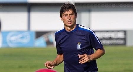 Jesús Vázquez le marcó dos goles al Recre con el Extremadura y tuvo como rival a Pavón