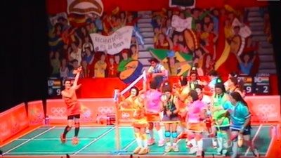 El runrún: Carolina Marín 'participa' en el Carnaval 