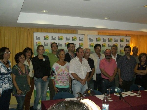 IU presenta unas listas por Huelva al Congreso y Senado con las que aseguran 'vamos a por todas'