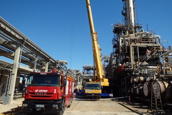 Cepsa finaliza con éxito su primera parada programada del año