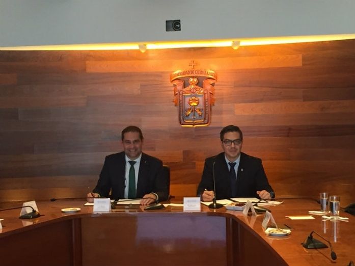 La Diputación y la Universidad de Guadalajara (México) estrechan lazos académicos y culturales