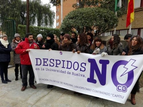 Un 3 de Marzo, Día de la Universidad de Huelva, empañado por la conflictividad laboral