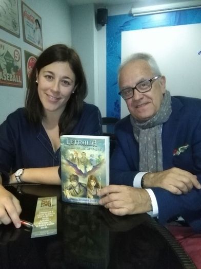 Cinta Jiménez presenta la novela fantástica ‘Letralia’ en la Fundación Caja Rural del Sur