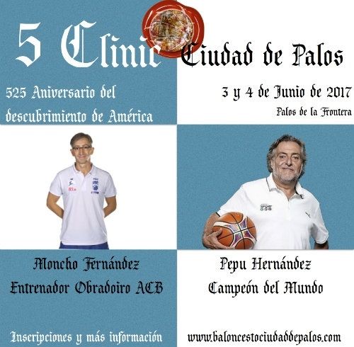 Pepu Hernández, estrella invitada del V Clinic 'Ciudad de Palos'