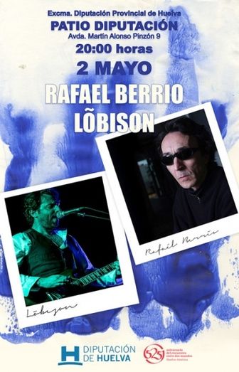 Rafael Berrio y Lõbison ofrecen un concierto el próximo 2 de mayo en el Patio de la Provincia