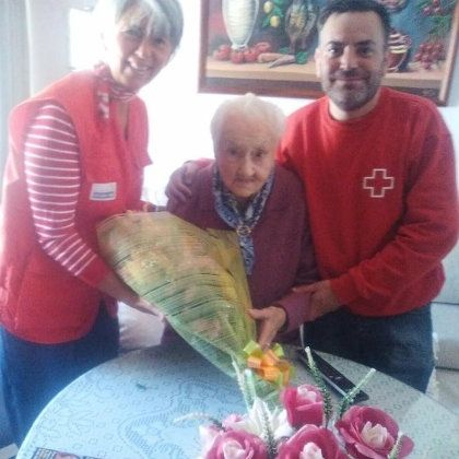La abuela de Cortegana cumple 107 años