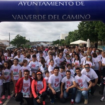 Valverde del Camino congrega a más de 1.400 personas en la Trail Solidaria por la Médula