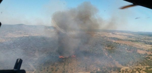 Controlado un incendio en un paraje de El Almendro
