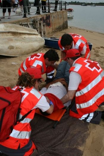 El dispositivo de salvamento de Cruz Roja Huelva estará presente en el Parador de Mazagón y en Nuevo Portil