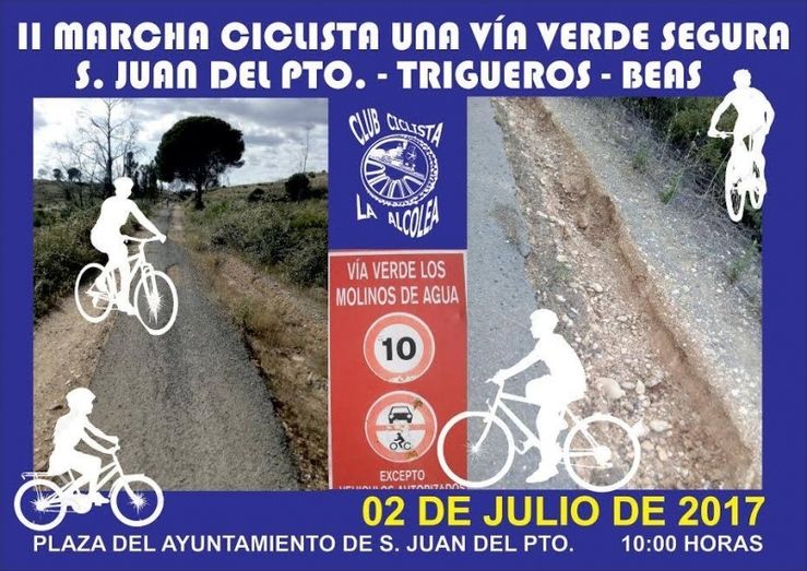 Una marcha reivindicativa reclamará “seguridad” en la Vía Verde ‘Los Molinos de Agua’