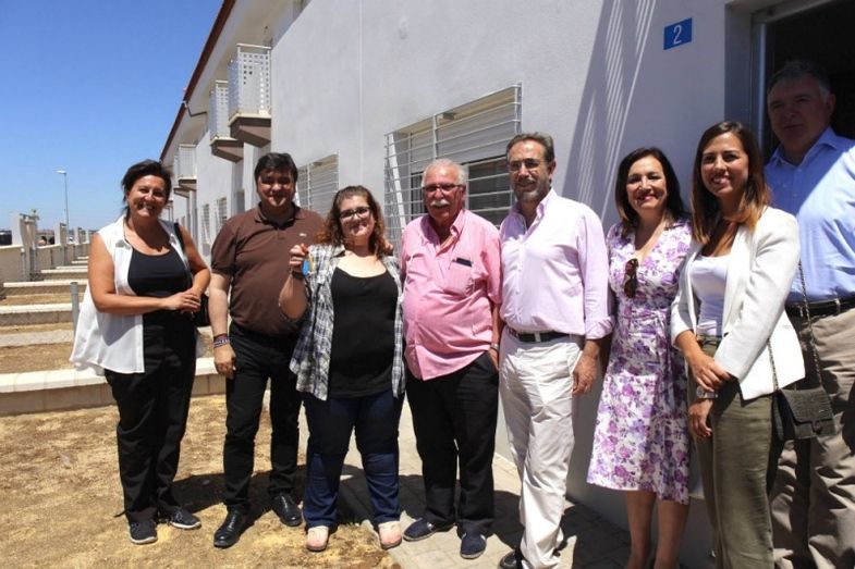 Entregadas las llaves del ‘Casa por casa’ en Marismas del Odiel