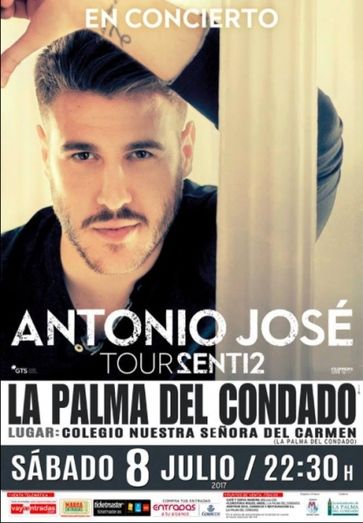 La Palma del Condado espera la llegada del cantante Antonio José