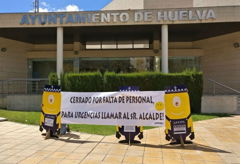 El Sindicato de Policía Local denuncia que “hay días con solo dos agentes para toda Huelva”