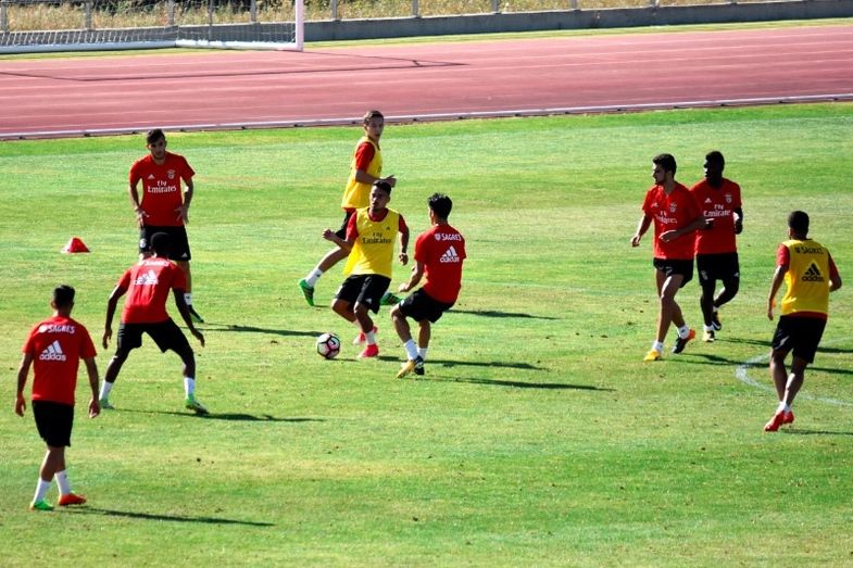 El Benfica B, de pretemporada en Isla Canela