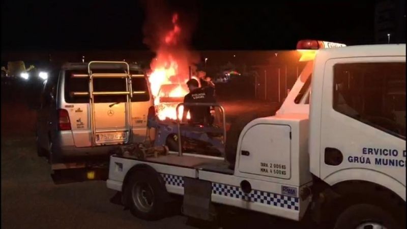 Combaten tres incendios en el término municipal de Lepe