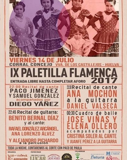 Samuel Cárdenas: “En la Paletilla Flamenca se puede comer jamón gratis y disfrutar con un gran elenco de artistas”