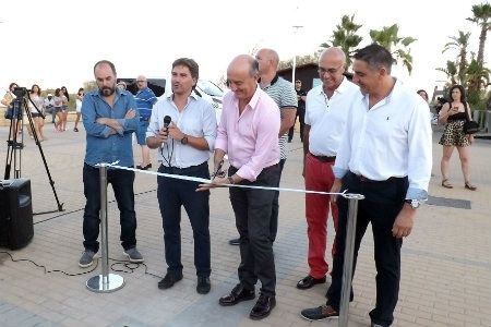 Islantilla inaugura su Paseo de la Fama dedicado a las figuras que han pasado por su Festival de Cine