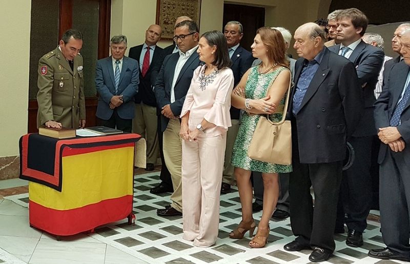 Toma posesión el nuevo subdelegado de Defensa, el coronel Amós Paramio