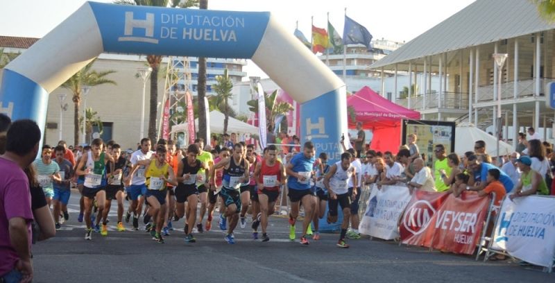 Cortés bate a Emilio Martín y Lidia Rodríguez se impone en las féminas en la Milla Urbana de Punta Umbría