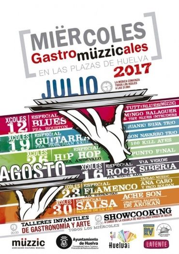 Los ‘Miércoles Gastromüzzicales’ recorrerán el Higueral, la Hispanidad y el Molino de la Vega en agosto