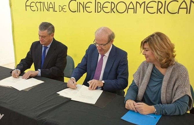 Aguas de Huelva y Atlantic Copper renuevan su apoyo al Festival de Cine Iberoamericano