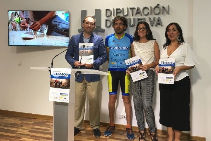 El reto solidario '12 millones de pedaladas por las personas refugiadas' recorrerá la provincia