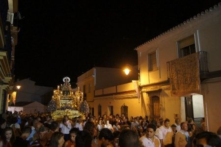 El pregón de José Román abre el fin de semana grande de Consolación en Cartaya