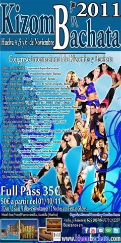 Islantilla acoge este fin de semana el primer Congreso Internacional de Kizomba y Bachata con artistas de todo el mundo