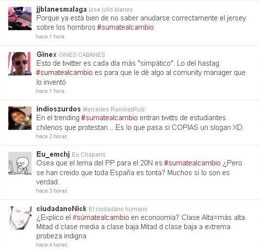 Los hashtags son como las armas: los carga el diablo