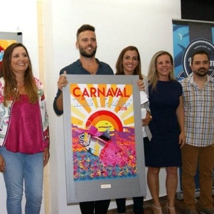 'Atardecer de vida' del joven isleño Álvaro González Felipe anunciará los carnavales isleños