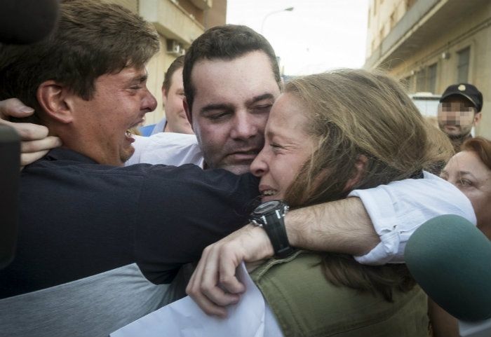 Medina es puesto en libertad tras ser declarado no culpable del doble crimen de Almonte