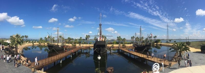 Puertas abiertas en el Muelle de las Carabelas para celebrar el 525 Aniversario de la llegada de Colón a América