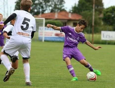 Yeray Lancha logra seis goles en un partido con el Real Madrid infantil y David Alonso es líder con el Barça juvenil