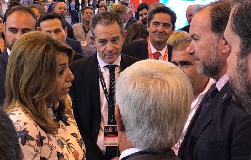 El presidente de Caja Rural del Sur valora en Fruit Attraction el dinamismo y profesionalización del sector