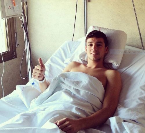 El exalbiazul Salvi Moya, operado del ligamento cruzado anterior