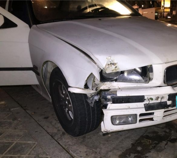 Da positivo en el control de alcoholemia al que fue sometido tras estrellar su coche contra un árbol en Lepe