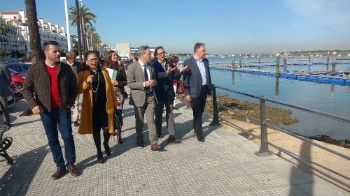Casi dos millones en mejoras en el puerto de Punta Umbría para impulsar la actividad pesquera y turística