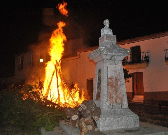 Las llamas iluminarán la noche en Zalamea