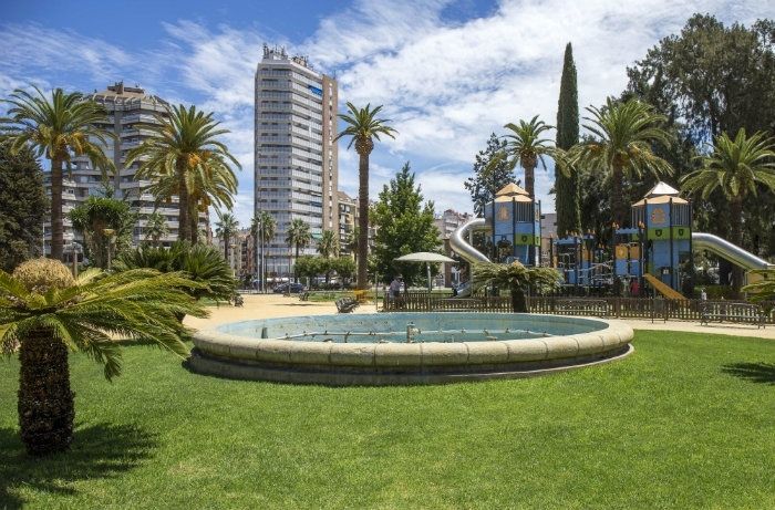 El plan de rehabilitación de las fuentes ornamentales arranca en el Parque de Las Palomas, la Avenida de las Fuerzas Armadas y la Casa Colón