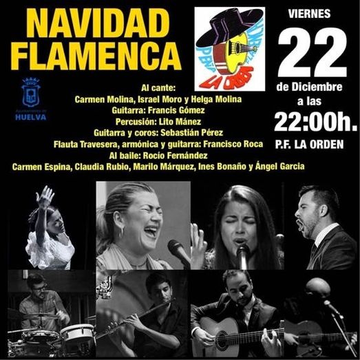 Gran Gala para celebrar la Navidad en la Peña Flamenca La Orden