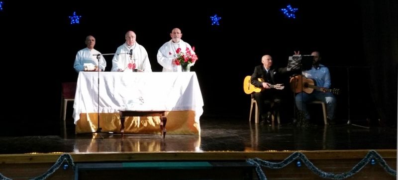 Misa de Navidad con los presos