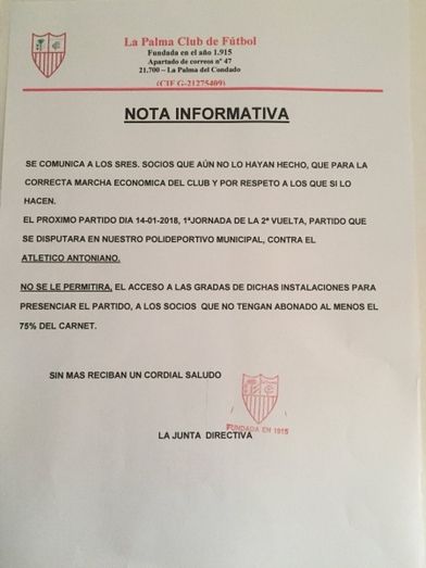 La Palma se pone seria con sus abonados